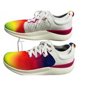Moshn Rainbow Gradient Lightweight Athletic Sneakers